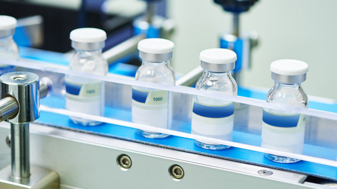 pharmaceutical glass bottles production line